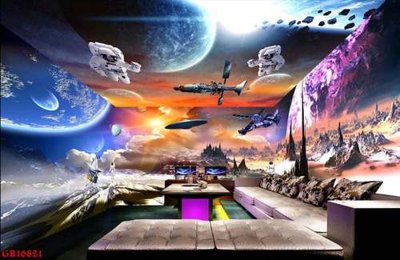 File tranh in tráng gương File gốc in bộ tranh decor treo tráng gương canvas GB16821 (siêu nét)