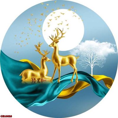 File PSD File gốc in bộ tranh decor treo tráng gương canvas GB16828 (bản gốc) độ phân giải cao