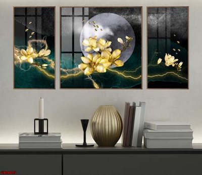 Tải file File gốc in bộ tranh decor treo tráng gương canvas GB16843 (ảnh gốc) in gạch 3D
