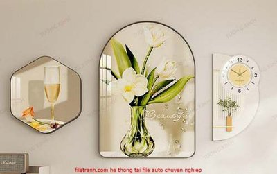 Download file gốc File gốc in bộ tranh decor treo tráng gương canvas GB18014 (dùng cho in ấn)