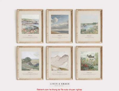 Tải file File gốc in bộ tranh decor treo tráng gương canvas GB18026 (ảnh gốc) file AI/EPS