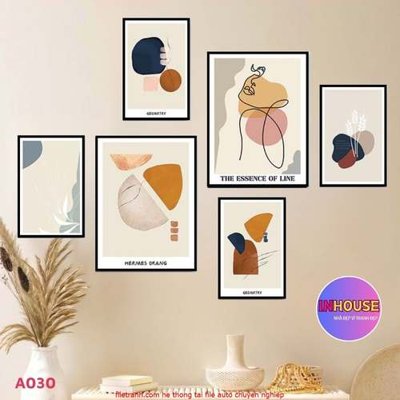 File tranh in trần 3D File gốc in bộ tranh decor treo tráng gương canvas GB18030 (ảnh gốc)