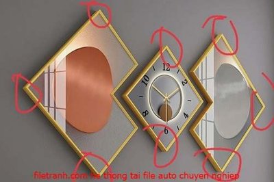 File tranh File gốc in bộ tranh decor treo tráng gương canvas GB18098 (ảnh gốc) in trần xuyên sáng