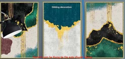 File gốc File gốc in bộ tranh decor treo tráng gương canvas GB18139 (in mica) làm bảng hiệu