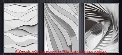 File gốc File gốc in bộ tranh decor treo tráng gương canvas GB18169 (in lụa) chi tiết cao