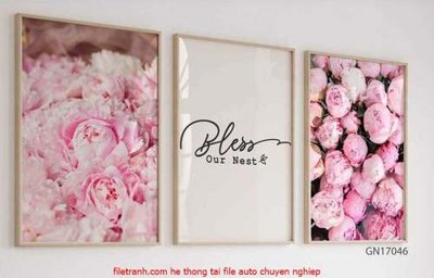 Tải file File gốc in bộ tranh decor treo tráng gương canvas GB18177 (gốc) làm file in ấn