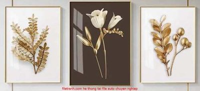Tải file File gốc in bộ tranh decor treo tráng gương canvas GB18222 (ảnh gốc) in tráng gương