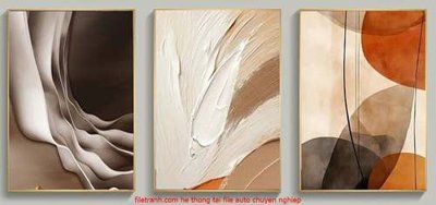 File PSD File gốc in bộ tranh decor treo tráng gương canvas GB18229 (bản gốc) cho nhà in