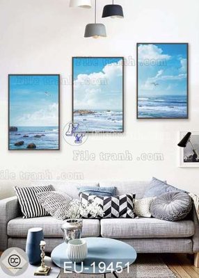 Tải file File gốc in bộ tranh decor treo tráng gương canvas GB20020 (gốc) in trên mọi chất liệu