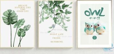 File gốc File gốc in bộ tranh decor treo tráng gương canvas GB20068 (vector) cho in ấn