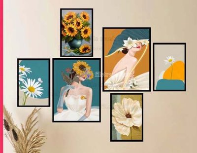 File tranh gốc File gốc in bộ tranh decor treo tráng gương canvas GB20088 (bản quyền) Filetranh.com