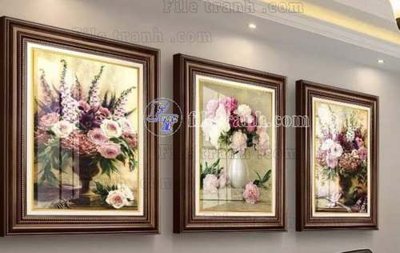 Mua file gốc File gốc in bộ tranh decor treo tráng gương canvas GB20091 (in ấn) tại Filetranh.com