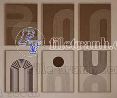 Hình ảnh file gốc File gốc in bộ tranh decor treo tráng gương canvas GB20115 (chất lượng cao)