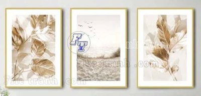 File gốc File gốc in bộ tranh decor treo tráng gương canvas GB20124 (bản quyền) cho in ấn