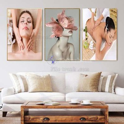 File in trần File gốc in bộ tranh decor treo tráng gương canvas GB20125 (file gốc) chủ đề vũ trụ