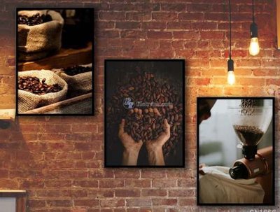 File gốc File gốc in bộ tranh decor treo tráng gương canvas GB20167 (in mica) cắt laser