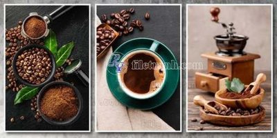File tranh File gốc in bộ tranh decor treo tráng gương canvas GB20170 (bản gốc) treo quán cafe