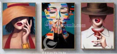 File in trần File gốc in bộ tranh decor treo tráng gương canvas GB20187 (bản gốc) đại dương