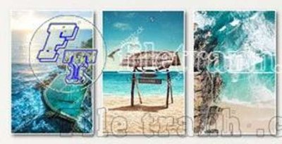 Tải file gốc in lụa File gốc in bộ tranh decor treo tráng gương canvas GB20236 siêu nét