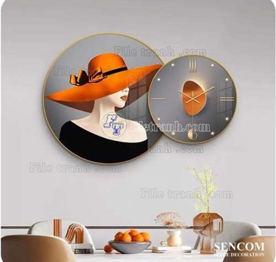File ảnh File gốc in bộ tranh decor treo tráng gương canvas GB20265 (gốc) in biển hiệu
