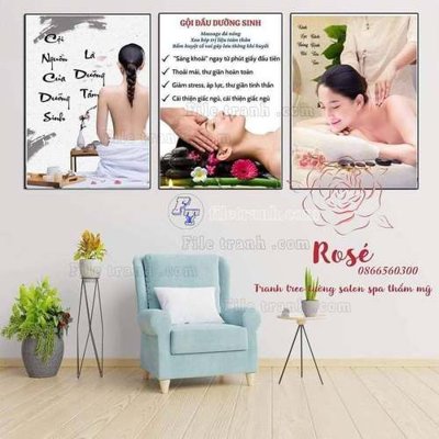 File tranh File gốc in bộ tranh decor treo tráng gương canvas GB20292 (ảnh gốc) độ nét vượt trội