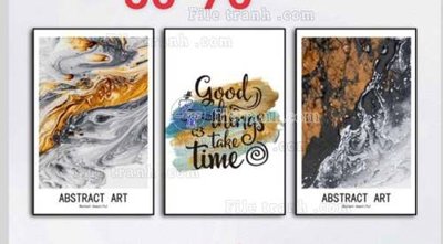 Tải file File gốc in bộ tranh decor treo tráng gương canvas GB20310 (PSD) cho in ấn quảng cáo