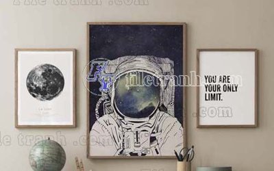 Tải file gốc in lụa File gốc in bộ tranh decor treo tráng gương canvas GB20320 siêu nét