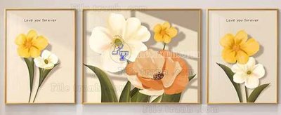 File gốc File gốc in bộ tranh decor treo tráng gương canvas GB20417 (PNG) không nền chất lượng