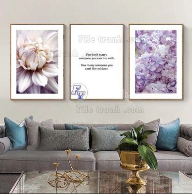 Download file File gốc in bộ tranh decor treo tráng gương canvas GB20542 (gốc) cho xưởng in