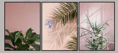 Tải file File gốc in bộ tranh decor treo tráng gương canvas GB20554 (gốc) chủ đề tôn giáo