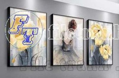 File PSD File gốc in bộ tranh decor treo tráng gương canvas GB20567 (nguyên gốc) chất lượng cao