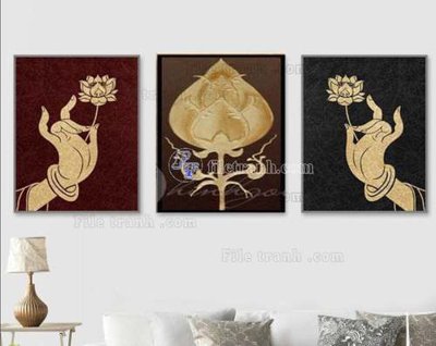 File gốc in ấn File gốc in bộ tranh decor treo tráng gương canvas GB20585 (sẵn sàng tải về)