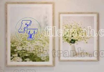 File in ấn File gốc in bộ tranh decor treo tráng gương canvas GB20694 (bản gốc) cao cấp