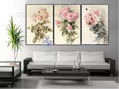 Tải file gốc File gốc in bộ tranh decor treo tráng gương canvas GB20729 (bản PSD) chỉnh sửa được