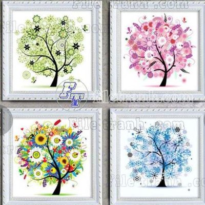 File tranh File gốc in bộ tranh decor treo tráng gương canvas GB20735 (ảnh gốc) chi tiết rõ ràng