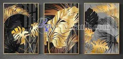 Tải file File gốc in bộ tranh decor treo tráng gương canvas GB20744 (gốc) in nhanh