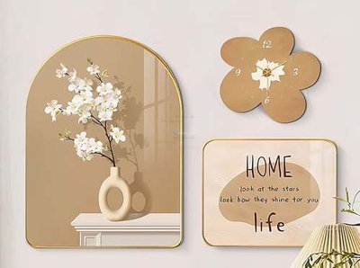 File gốc File gốc in bộ tranh decor treo tráng gương canvas GB20782 (thiết kế) cho in ấn