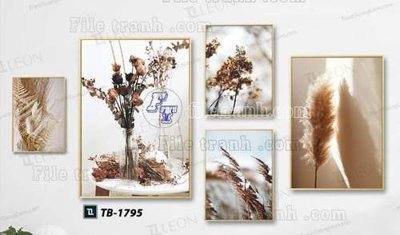 Tải file gốc File gốc in bộ tranh decor treo tráng gương canvas GB20797 (in không vỡ ảnh)