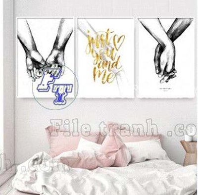 Tải file gốc File gốc in bộ tranh decor treo tráng gương canvas GB20845 (in khổ lớn) không mờ