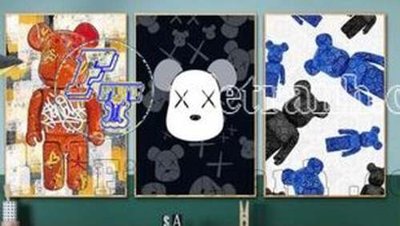 File gốc File gốc in bộ tranh decor treo tráng gương canvas GB20859 (in 3D) cho trang trí