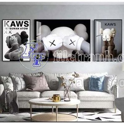 File gốc File gốc in bộ tranh decor treo tráng gương canvas GB20908 (in 3D) nghệ thuật