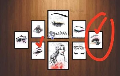 File ảnh File gốc in bộ tranh decor treo tráng gương canvas GB20941 (gốc) in Hiflex