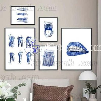 File gốc in ấn File gốc in bộ tranh decor treo tráng gương canvas GB20968 chuẩn màu CMYK