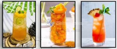 File gốc File gốc in bộ tranh decor treo tráng gương canvas GB20990 (in 3D) nghệ thuật