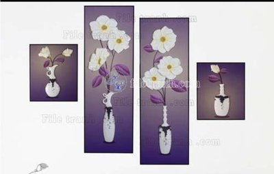 File gốc File gốc in bộ tranh decor treo tráng gương canvas GB21047 cho in ấn và thiết kế
