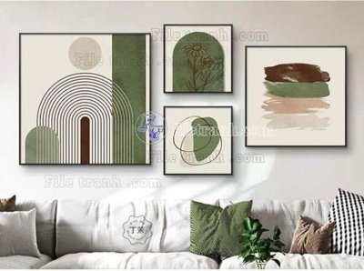 Download file File gốc in bộ tranh decor treo tráng gương canvas GB21056 (chất lượng in ấn)