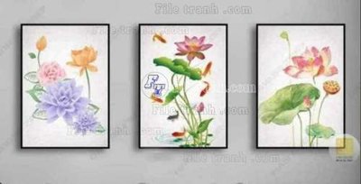 File gốc File gốc in bộ tranh decor treo tráng gương canvas GB21059 (ảnh chi tiết) để in ấn