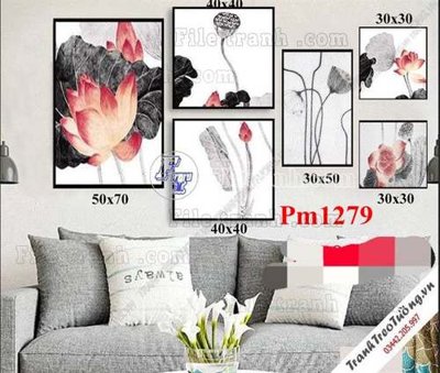 Tải về hình ảnh gốc File gốc in bộ tranh decor treo tráng gương canvas GB21071 sắc nét