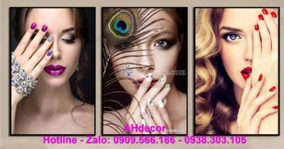 File gốc File gốc in bộ tranh decor treo tráng gương canvas GB21112 (bản quyền) cho in ấn