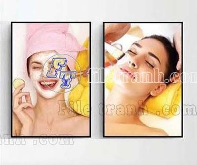 File in ấn File gốc in bộ tranh decor treo tráng gương canvas GB21120 chuyên nghiệp